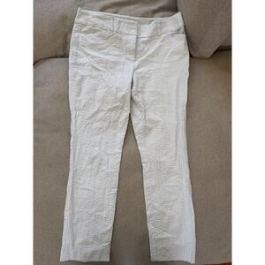 LOFT Outlet Skinny Ankle / Striped Dress Pants Size 10